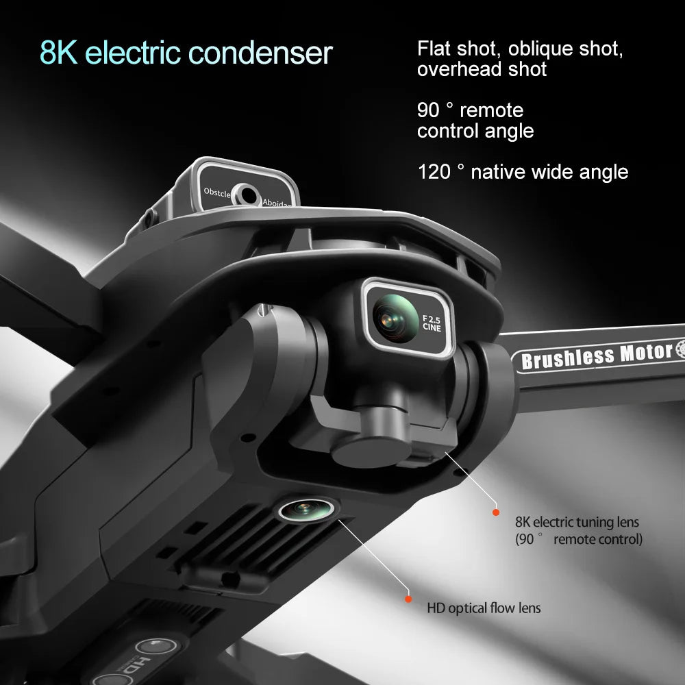 2025 New V168 Max Drone 8K Professional 5G GPS HD Dual Camera