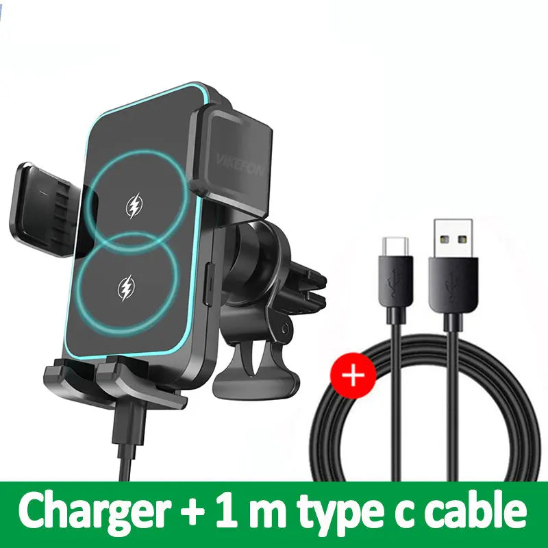 Dual Coil Wireless Car Charger