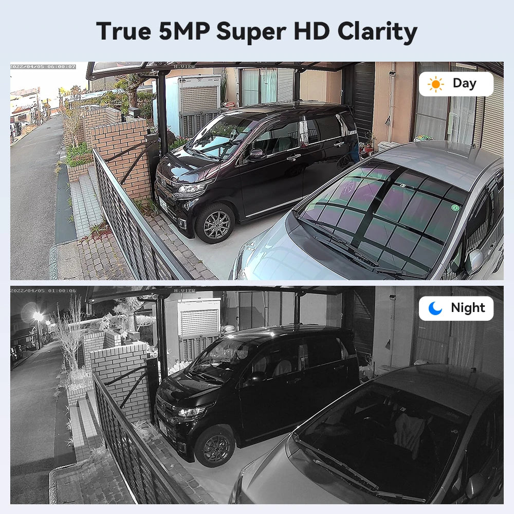 H.View Cctv Security Poe Ip Camera