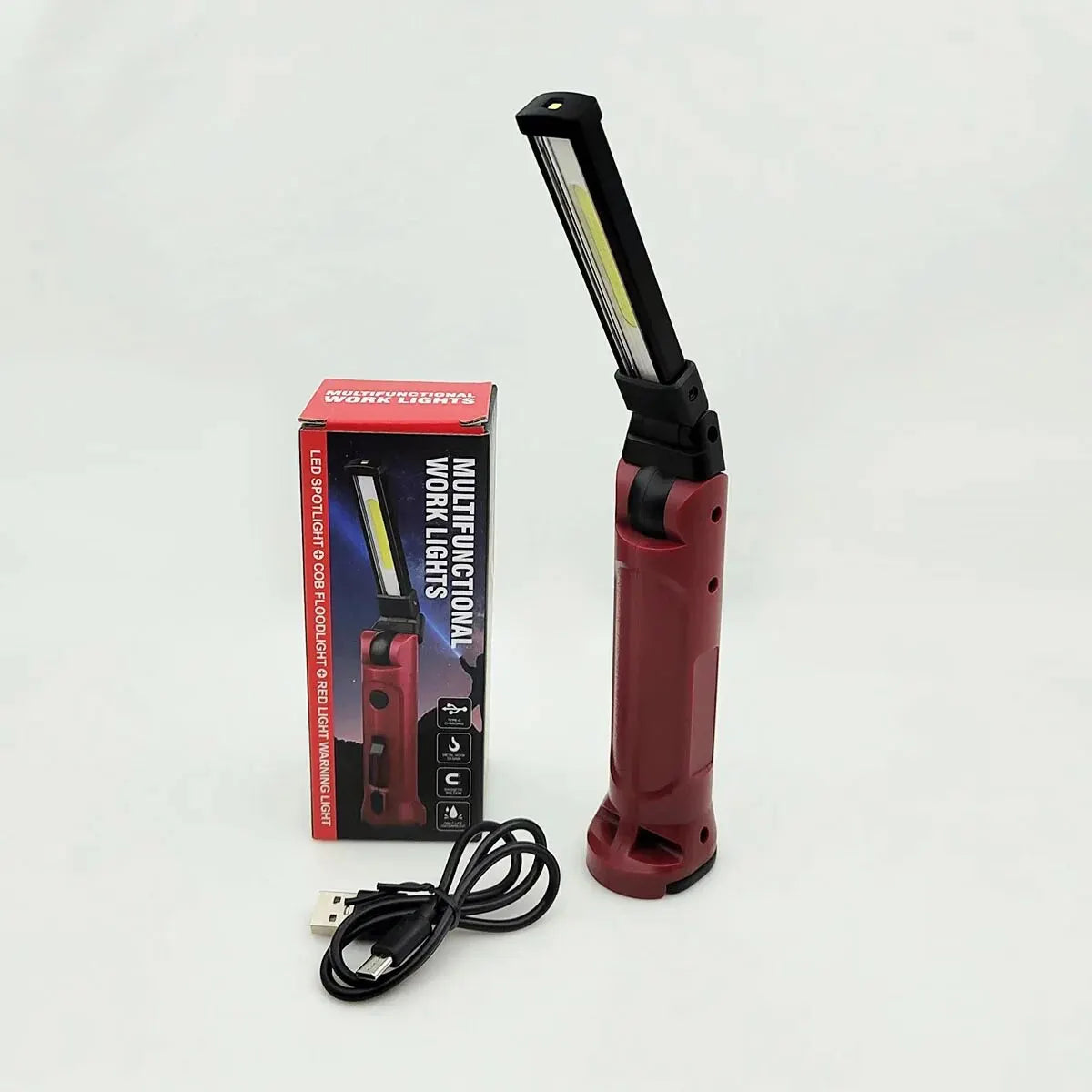 Work Light 180° Folding Flashlight