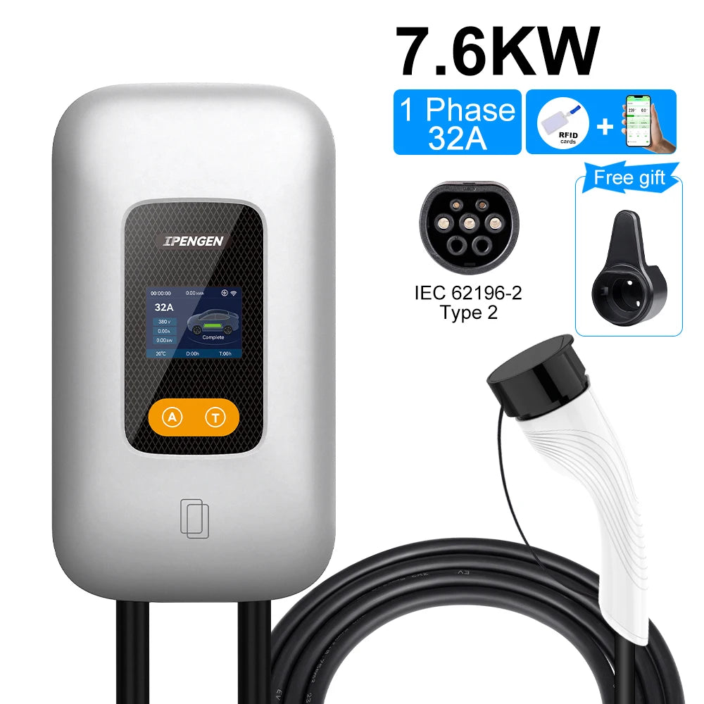 22KW 32A 3Phase EV Charging Station