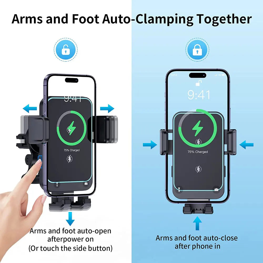 Dual Coil Wireless Car Charger