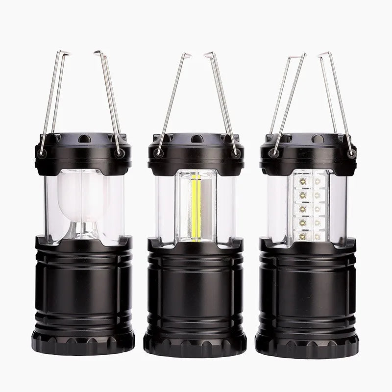 Mini Tent Lamp LED Portable Portable Lantern Telescopic Torch