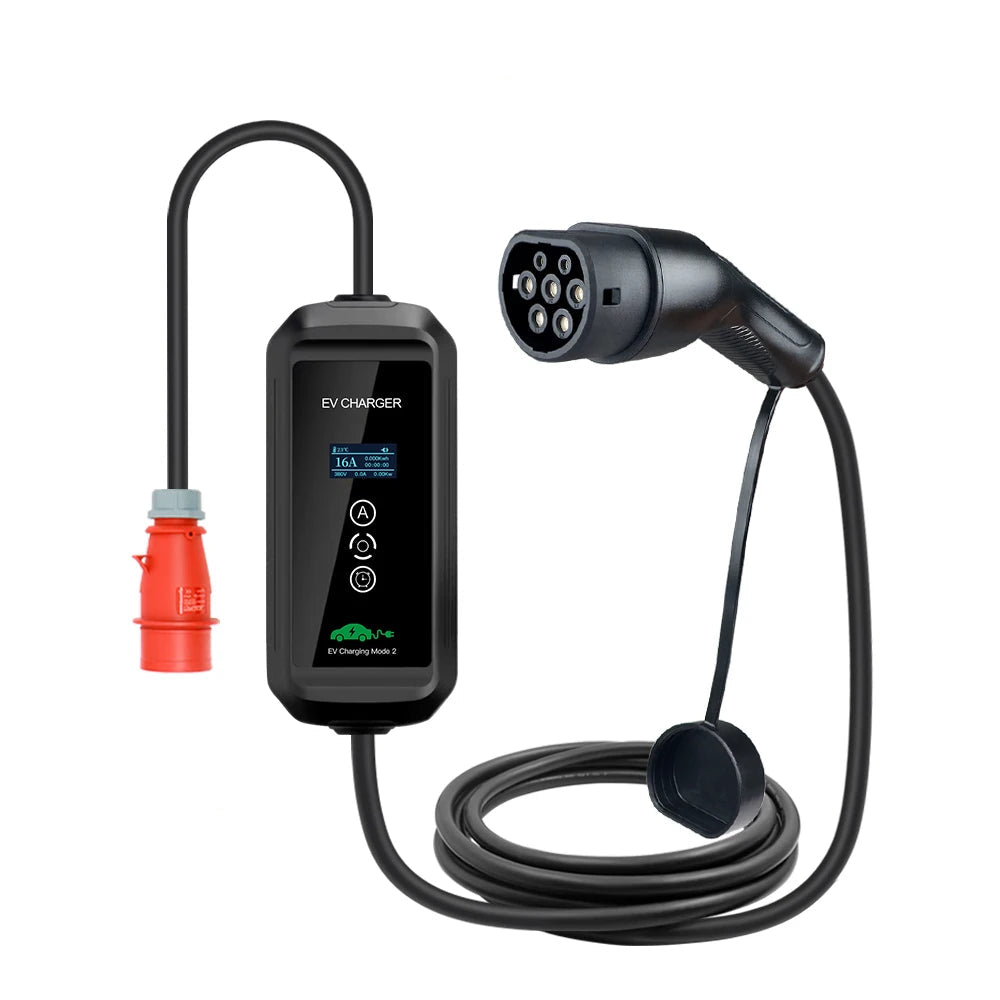 11KW Type 2 Portable EV Charger