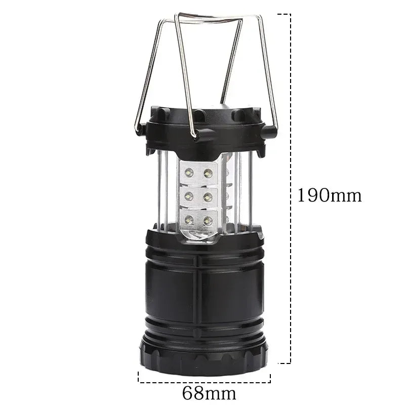 Mini Tent Lamp LED Portable Portable Lantern Telescopic Torch