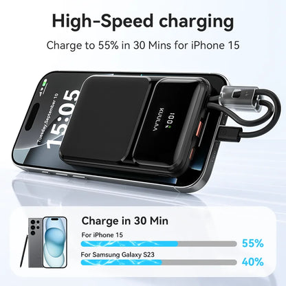 Power Bank 10000mAh 22.5W Fast Charging External Battery Powerbank