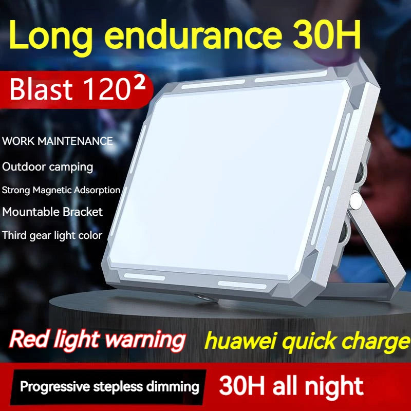 Portable LED Camping Tent Light Rechargeable