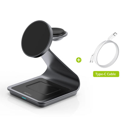 Magnetic 3 in 1 Wireless Charger