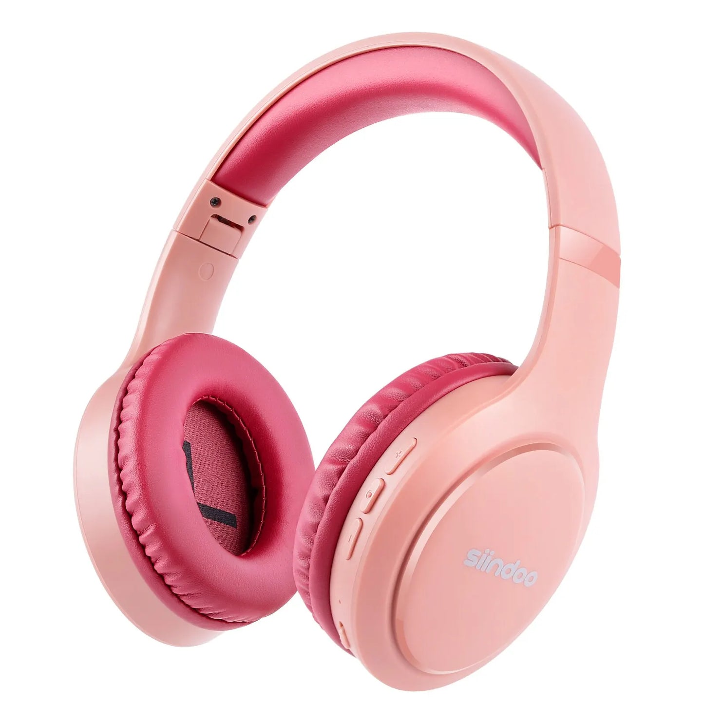 Wireless Bluetooth Headphones Pink&Blue