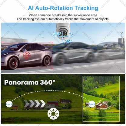 3MP WIFI IP Cameras Outdoor Surveillance