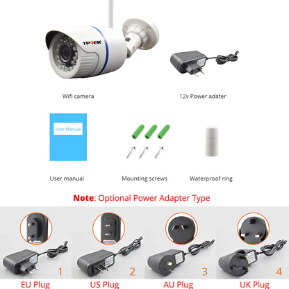 4MP 1080P IP Camera Outdoor WiFi Home Security Camera