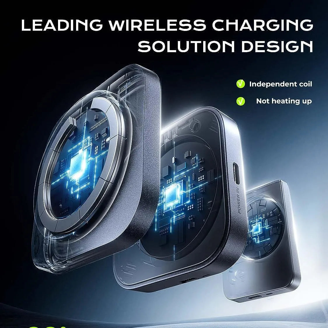 Foldable 3 in 1 Magnetic Wireless Charging