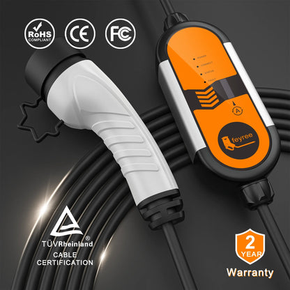 Portable EV Charger Type2 IEC62196-2 16A EVSE Charging Cable