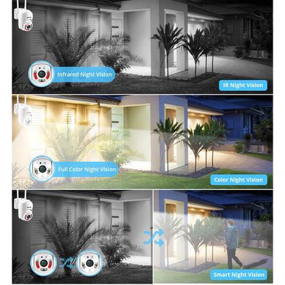 4MP PTZ WIFI IP Camera