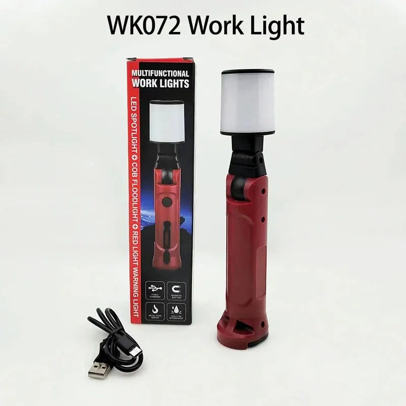 Work Light 180° Folding Flashlight