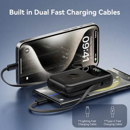 ‌10000mAh Power Bank with Cable