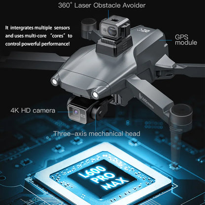 Drone L600 PRO MAX 4K Professional 5G GPS
