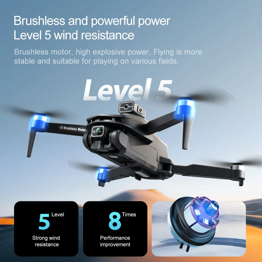 2025 New V168 Max Drone 8K Professional 5G GPS HD Dual Camera