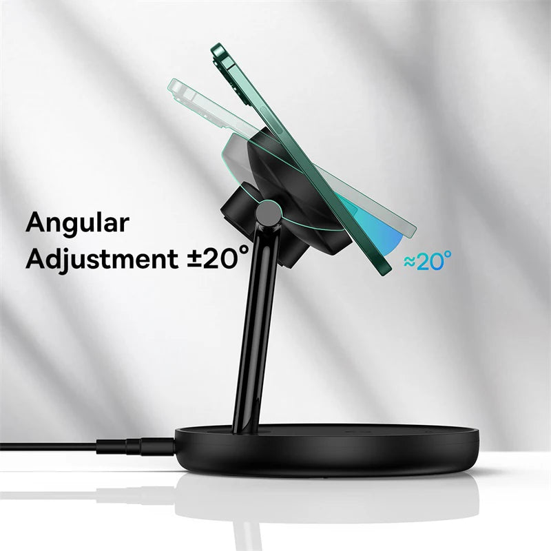 3 in 1 20W Magnetic Wireless Charger Stand