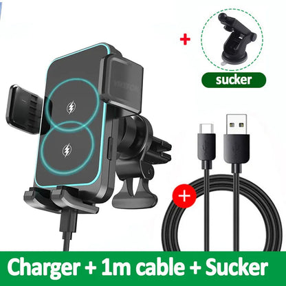 Dual Coil Wireless Car Charger