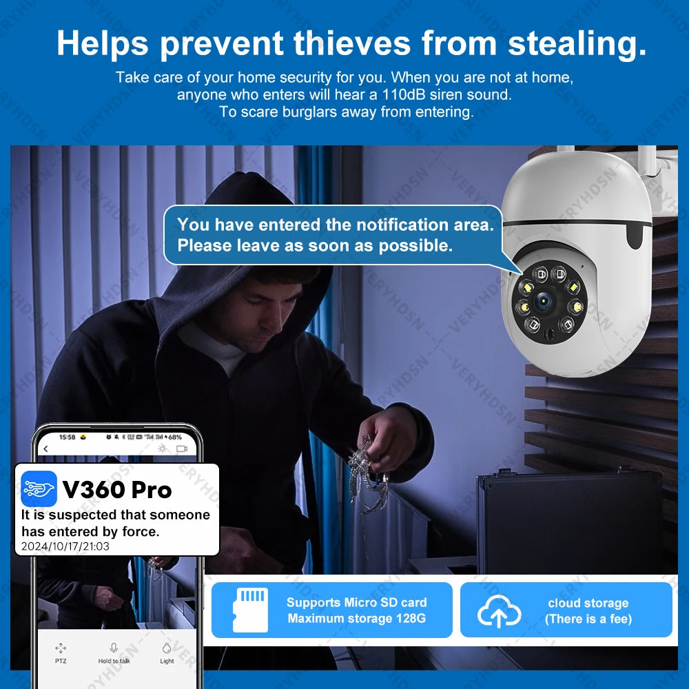 3MP WIFI IP Cameras Outdoor Surveillance