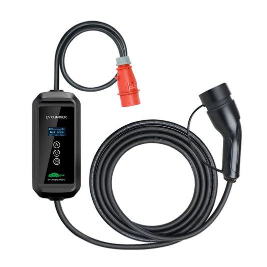 Portable 11KW 16A EV Portable Charger