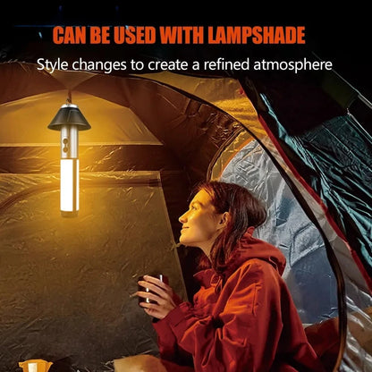 Multi-functional Camping Light 2 in 1 Rechargeable