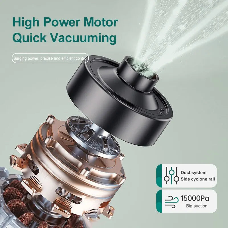 15000pa Multifunctional Handheld Vacuum Cleaner