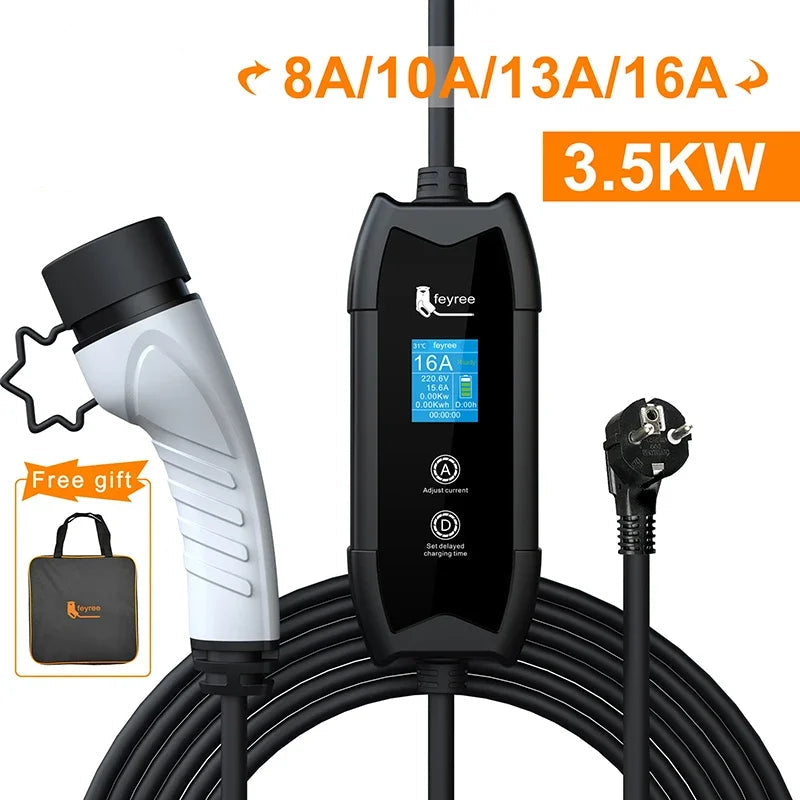 EV Portable Charger Type2 / GB/T Plug Connector