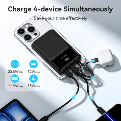 Power Bank 10000mAh 22.5W Fast Charging External Battery Powerbank