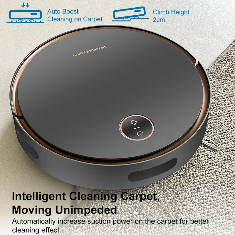NEW 5000Pa Robot Vacuum Cleaner