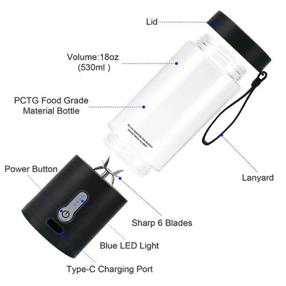 Powerful Portable Blender for Smoothies