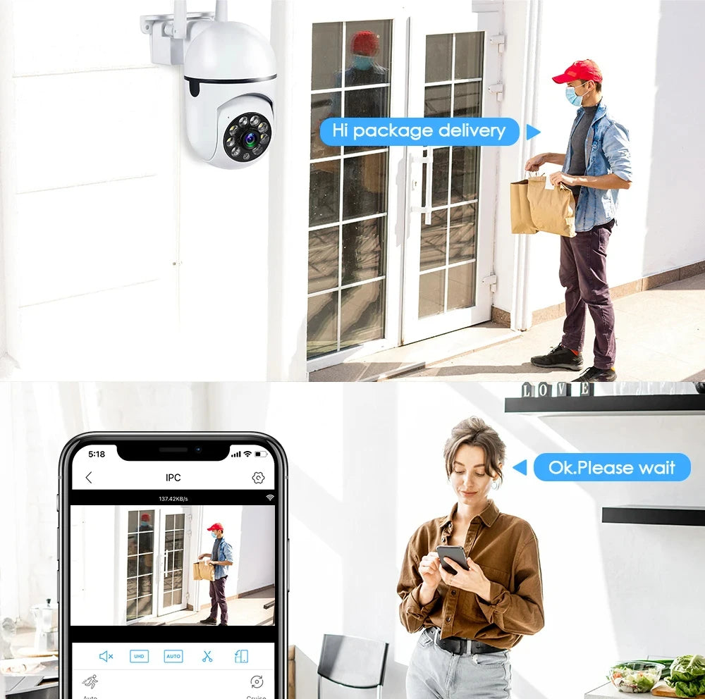3MP WIFI IP Cameras Outdoor Surveillance
