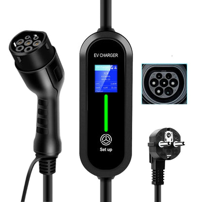 EV Portable Charger Type1 Type2 GBT Charger