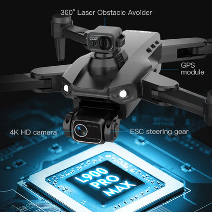 PRO MAX Drone 4K Professional HD Dual Camera