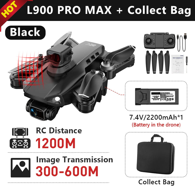 PRO MAX Drone 4K Professional HD Dual Camera