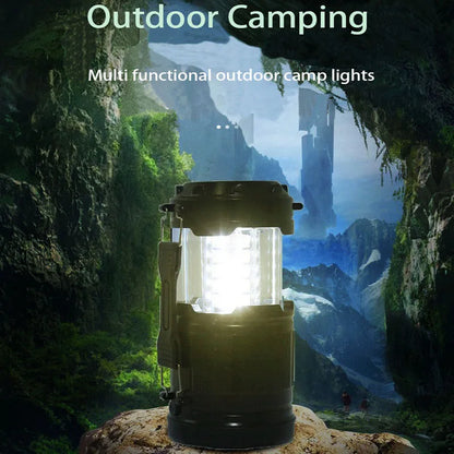 Mini Tent Lamp LED Portable Portable Lantern Telescopic Torch