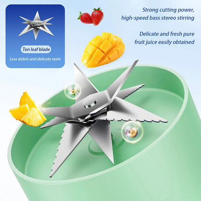 Fruit Juicer Cup Portable Electric Fruit Mixer