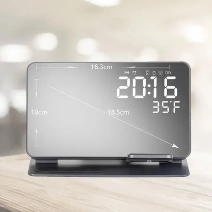 Wireless Charger Alarm Clock Stand Fast