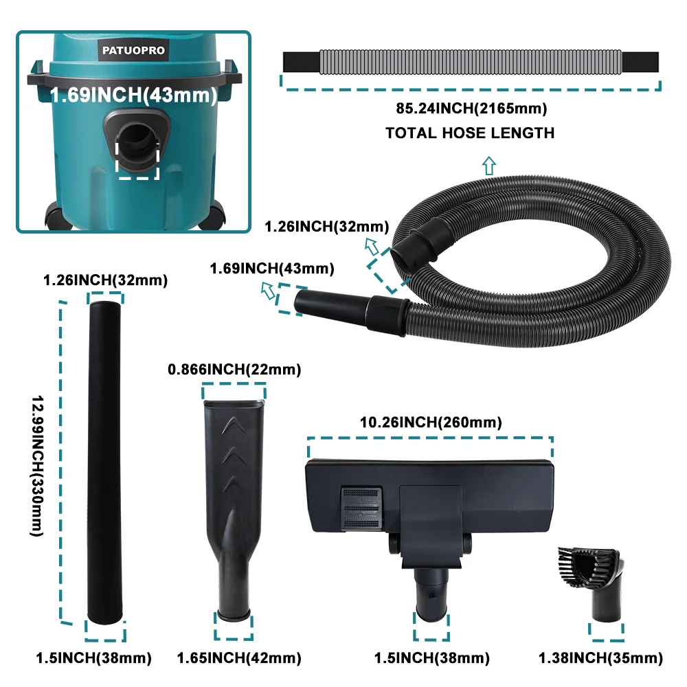 2-In-1 Wet and Dry Cordless Vacuum Cleaner