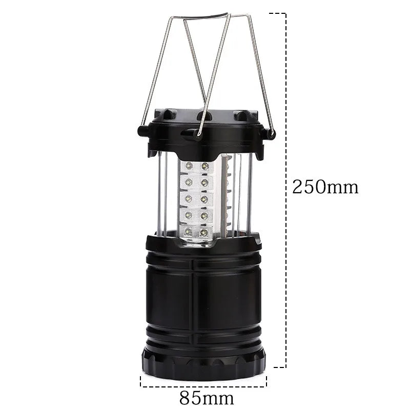 Mini Tent Lamp LED Portable Portable Lantern Telescopic Torch